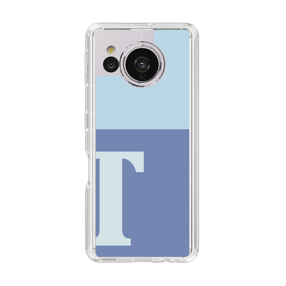 Slim Protection Case［ Original - initial two tone - T blue ］