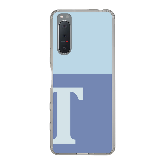 Slim Protection Case［ Original - initial two tone - T blue ］