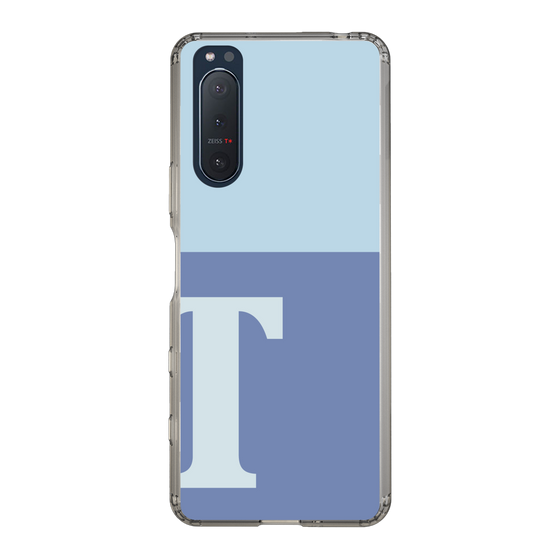 Slim Protection Case［ Original - initial two tone - T blue ］
