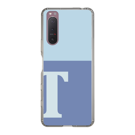 Slim Protection Case［ Original - initial two tone - T blue ］