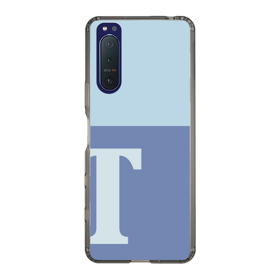 Slim Protection Case［ Original - initial two tone - T blue ］