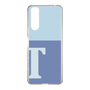 Slim Protection Case［ Original - initial two tone - T blue ］