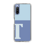 Slim Protection Case［ Original - initial two tone - T blue ］
