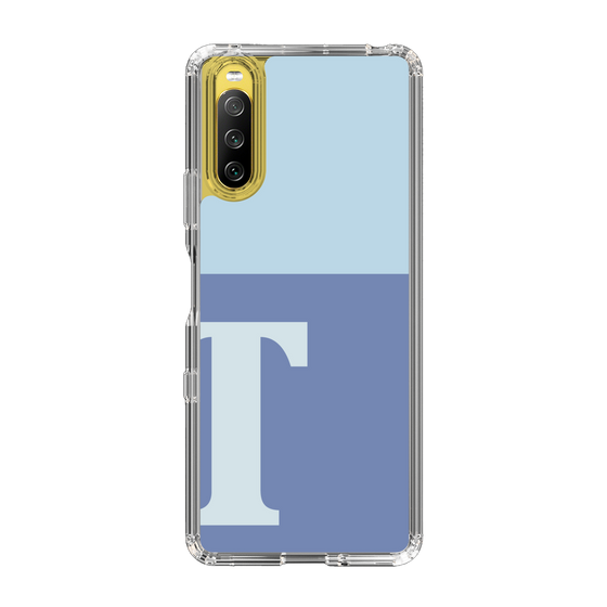 Slim Protection Case［ Original - initial two tone - T blue ］