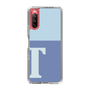 Slim Protection Case［ Original - initial two tone - T blue ］