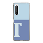 Slim Protection Case［ Original - initial two tone - T blue ］