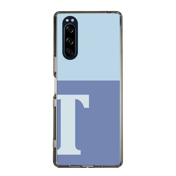 Slim Protection Case［ Original - initial two tone - T blue ］