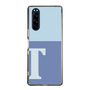 Slim Protection Case［ Original - initial two tone - T blue ］