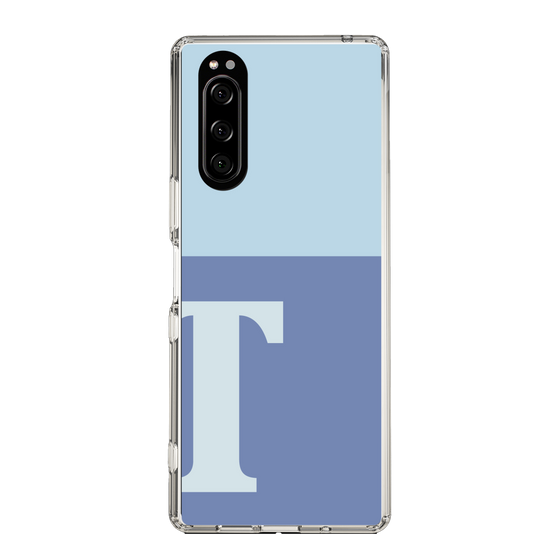 Slim Protection Case［ Original - initial two tone - T blue ］