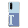 Slim Protection Case［ Original - initial two tone - T blue ］