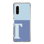 Slim Protection Case［ Original - initial two tone - T blue ］