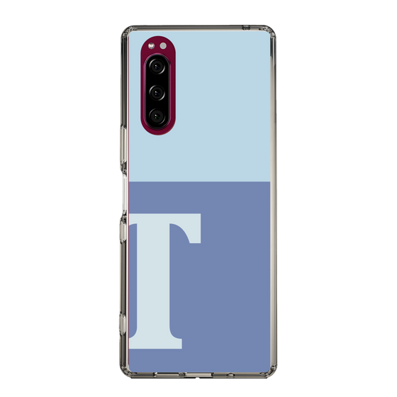 Slim Protection Case［ Original - initial two tone - T blue ］