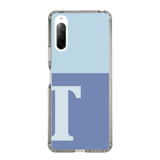 Slim Protection Case［ Original - initial two tone - T blue ］