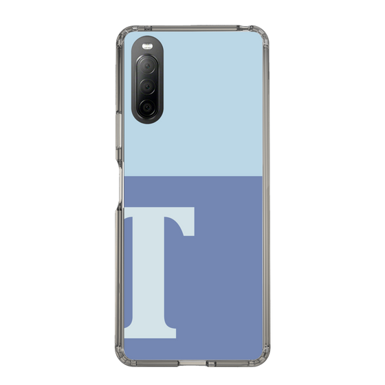 Slim Protection Case［ Original - initial two tone - T blue ］