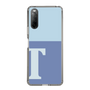 Slim Protection Case［ Original - initial two tone - T blue ］