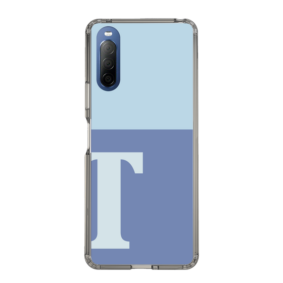 Slim Protection Case［ Original - initial two tone - T blue ］