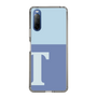 Slim Protection Case［ Original - initial two tone - T blue ］
