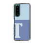 Slim Protection Case［ Original - initial two tone - T blue ］