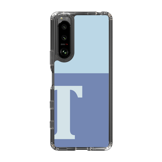 Slim Protection Case［ Original - initial two tone - T blue ］