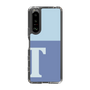 Slim Protection Case［ Original - initial two tone - T blue ］