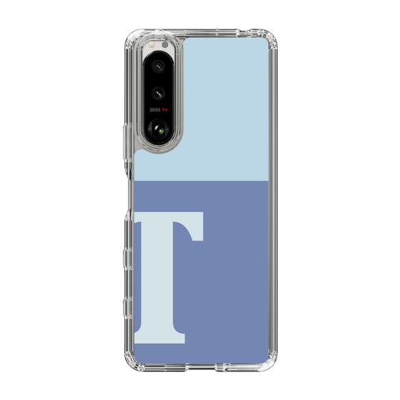 Slim Protection Case［ Original - initial two tone - T blue ］