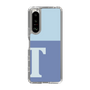 Slim Protection Case［ Original - initial two tone - T blue ］