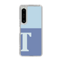 Slim Protection Case［ Original - initial two tone - T blue ］