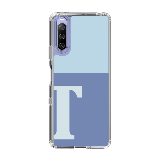 Slim Protection Case［ Original - initial two tone - T blue ］