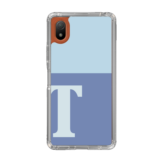 Slim Protection Case［ Original - initial two tone - T blue ］