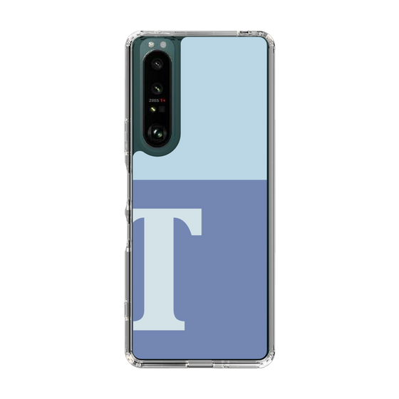 Slim Protection Case［ Original - initial two tone - T blue ］