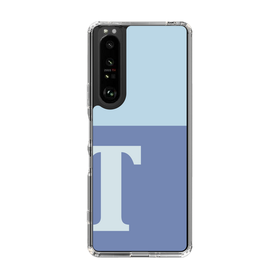 Slim Protection Case［ Original - initial two tone - T blue ］