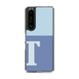 Slim Protection Case［ Original - initial two tone - T blue ］