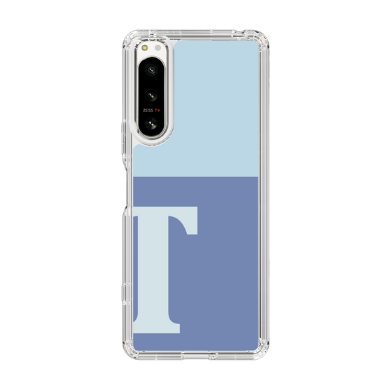 Slim Protection Case［ Original - initial two tone - T blue ］