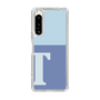 Slim Protection Case［ Original - initial two tone - T blue ］