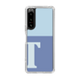 Slim Protection Case［ Original - initial two tone - T blue ］