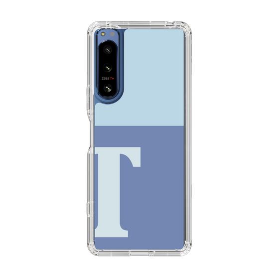 Slim Protection Case［ Original - initial two tone - T blue ］