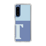 Slim Protection Case［ Original - initial two tone - T blue ］