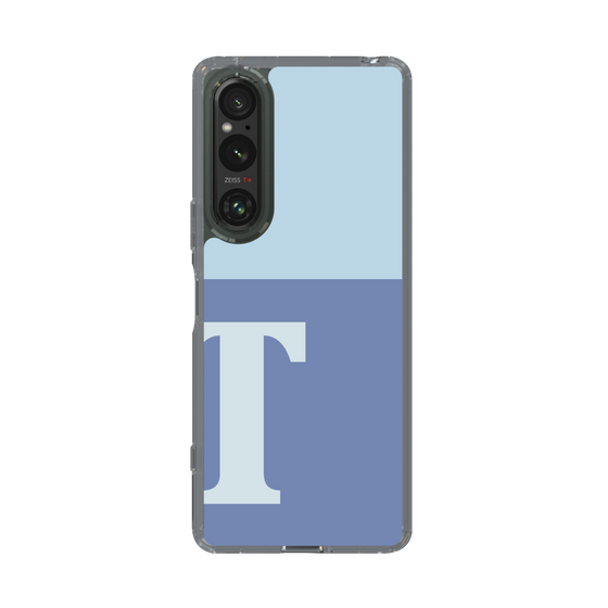 Slim Protection Case［ Original - initial two tone - T blue ］