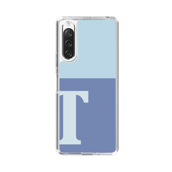 Slim Protection Case［ Original - initial two tone - T blue ］