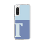 Slim Protection Case［ Original - initial two tone - T blue ］