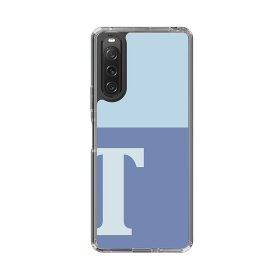 Slim Protection Case［ Original - initial two tone - T blue ］
