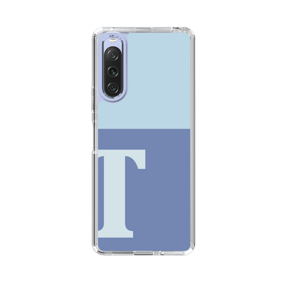 Slim Protection Case［ Original - initial two tone - T blue ］