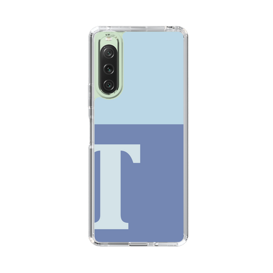 Slim Protection Case［ Original - initial two tone - T blue ］