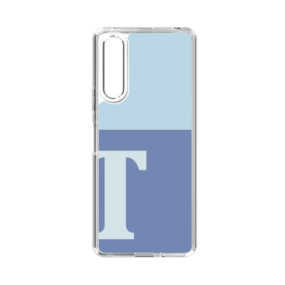 Slim Protection Case［ Original - initial two tone - T blue ］