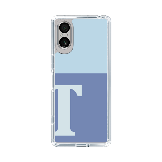 Slim Protection Case［ Original - initial two tone - T blue ］