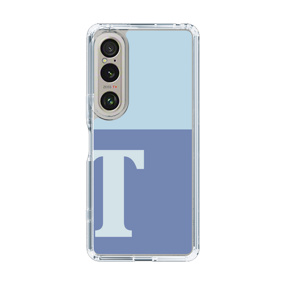 Slim Protection Case［ Original - initial two tone - T blue ］