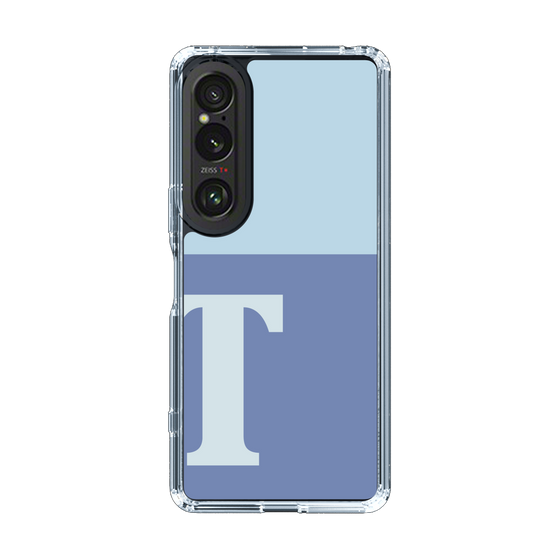 Slim Protection Case［ Original - initial two tone - T blue ］
