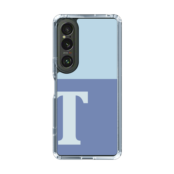Slim Protection Case［ Original - initial two tone - T blue ］