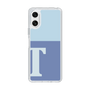 Slim Protection Case［ Original - initial two tone - T blue ］