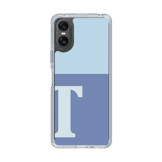 Slim Protection Case［ Original - initial two tone - T blue ］